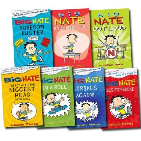 Cover Art for 9783200303706, Big Nate Series Collection Lincoln Peirce 7 Books Set (Big Nate on a Roll, Big Nate Goes for Broke, The Boy with the Biggest Head in the World, Big Nate Strikes Again, Big Nate Boredom Buster, Big Nate from the Top, Big Nate Out Loud) by Lincoln Peirce