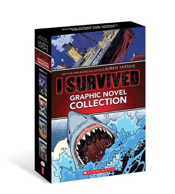 Cover Art for 9781338787917, I Survived Graphic Novels #1-4: A Graphix Collection by Lauren Tarshis