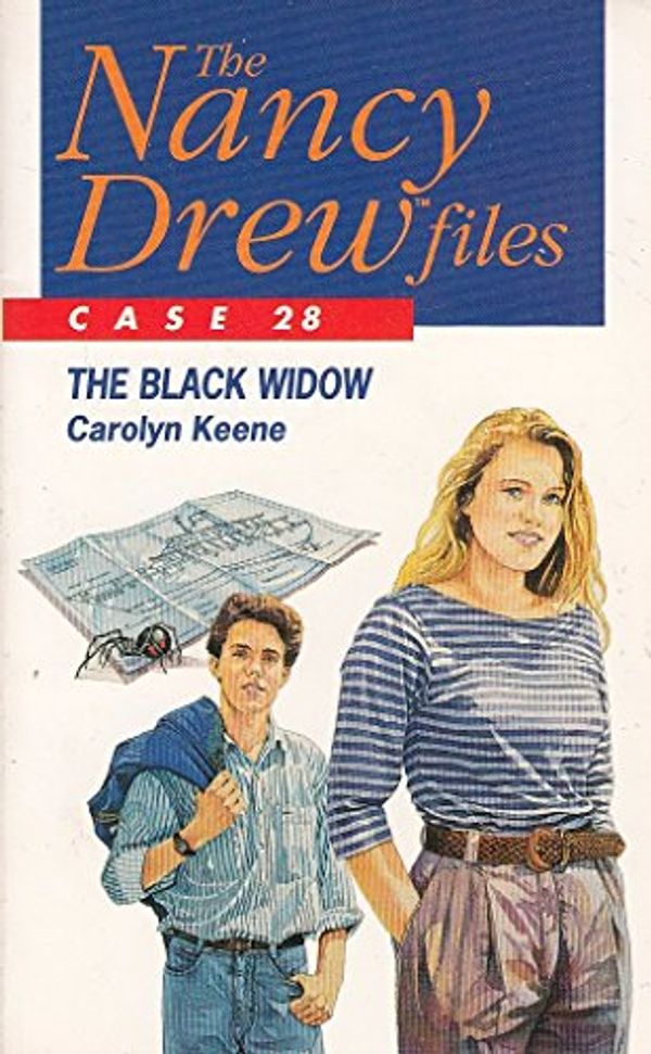 Cover Art for 9780671716448, Black Widow: No. 28 (Nancy Drew Files S.) by Carolyn Keene