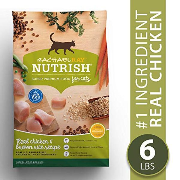 Cover Art for 0781163827344, Rachael Ray Nutrish Natural Premium Dry Cat Food, Chicken & Brown Rice Recipe, 6 Lbs by 