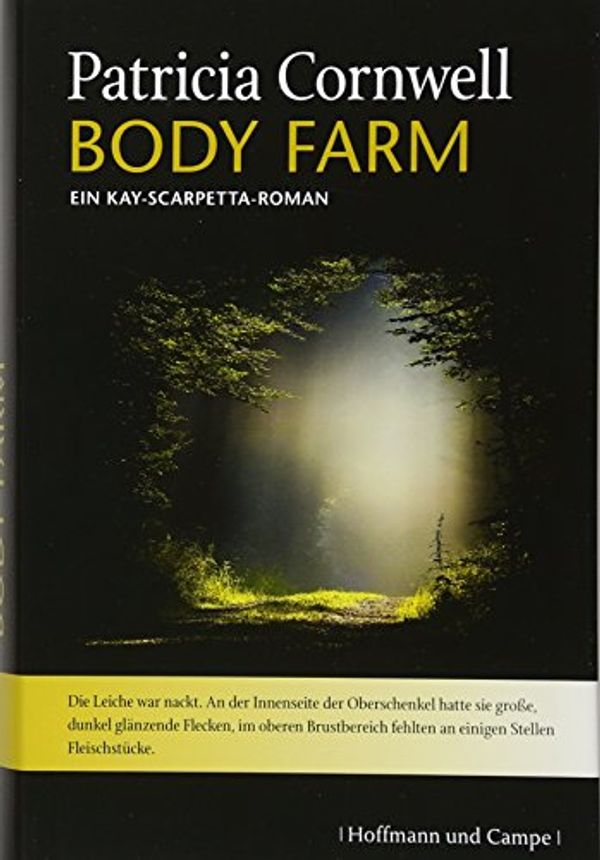 Cover Art for 9783455401653, Body Farm by Patricia Cornwell