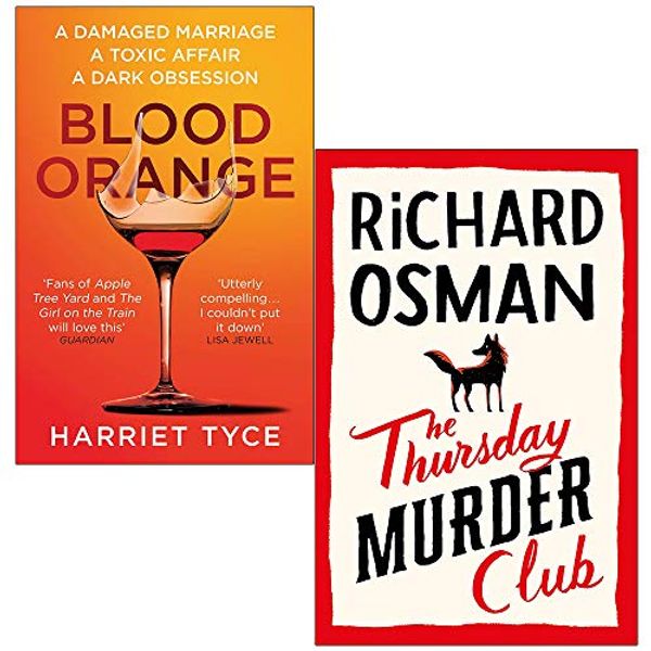 Cover Art for 9789124071950, Blood Orange By Harriet Tyce & The Thursday Murder Club By Richard Osman 2 Books Collection Set by Harriet Tyce, Richard Osman