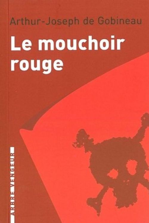 Cover Art for 9782916141206, Mouchoir rouge (Le) by Arthur de Gobineau