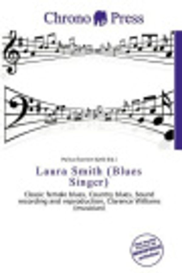 Cover Art for 9786134977005, Laura Smith (Blues Singer) by Pollux Variste Kjeld