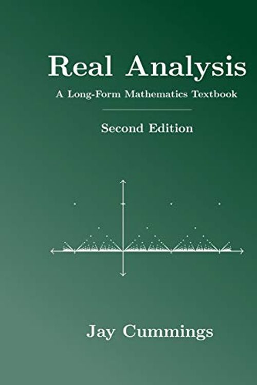 Cover Art for 9781077254541, Real Analysis by Jay Cummings