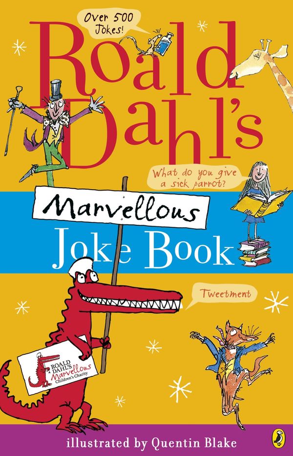 Cover Art for 9780141340555, Roald Dahl's Marvellous Joke Book by Roald Dahl