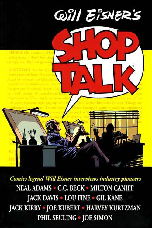 Cover Art for 9781569715369, Will Eisner's Shop Talk by Jack Kirby