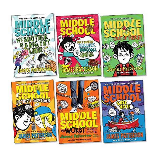 Cover Art for 9789951116343, Middle School Pack, 6 books, RRP £41.94 (My Brother is a Big, Fat Liar; The Worst Years Of My Life; Get Me Out Of Here!; How I Survived Bullies,Broccoli, Snake Hill; Save Rafe!; Ultimate Showdown). by 