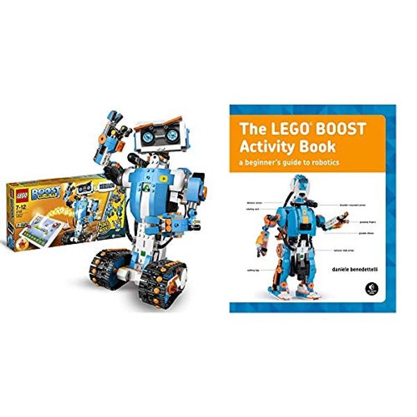 Cover Art for B08PG87RP2, LEGO 17101 Boost Creative Toolbox Robotics Kit, 5 in 1 App Controlled Building Model with Programmable Interactive Robot Toy and Bluetooth Hub, Coding Kits for Kids & The LEGO Boost Activity Book by Unknown