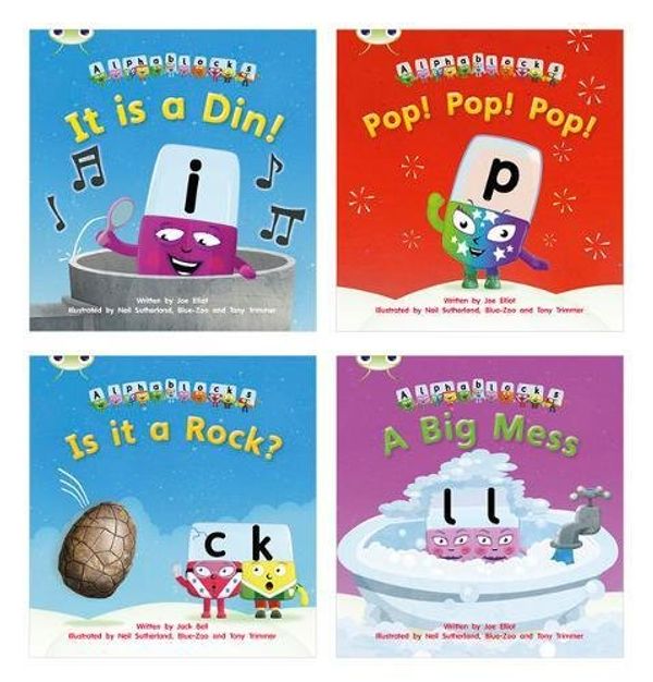 Cover Art for 9780435126858, Learn to Read at Home with Alphablocks: Pack 1 (Pack of 4 fiction books) (Phonics Bug) by Jack Bell, Joe Elliot