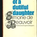 Cover Art for 9780140020304, Memoirs of a Dutiful Daughter by Beauvoir Simone De