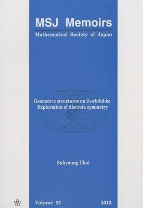 Cover Art for 9784931469686, Geometric Structures on 2-orbifolds by Suhyoung Choi