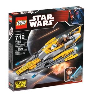 Cover Art for 0673419102605, Anakin's Jedi Starfighter Set 7669 by Star Wars