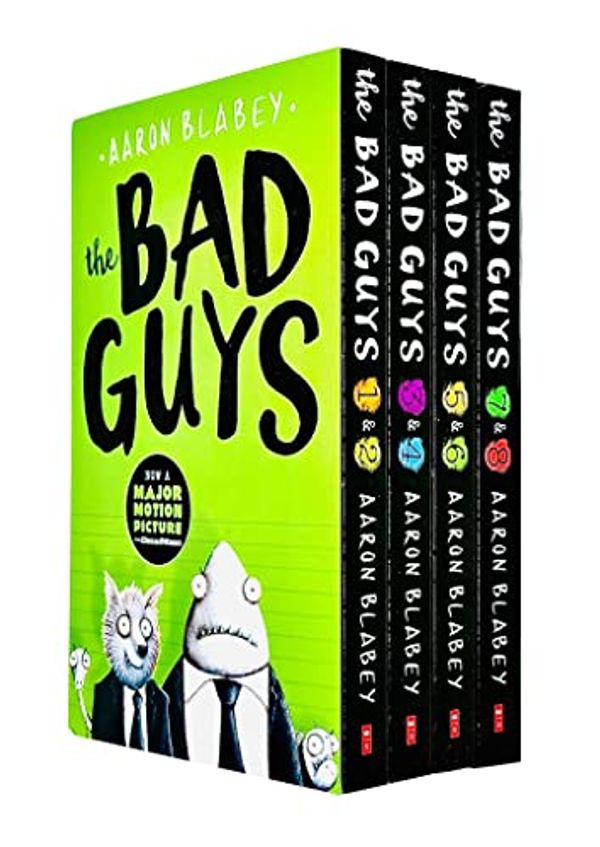 Cover Art for 9780702329869, The Bad Guys Episodes 1-8 Collection 4 Books Set by Aaron Blabey (Bad Guys/Mission Unpluckable, Furball Strikes Back/Attack of the Zittens, Intergalactic Gas/Alien, Do-You-Think-He-Saur-Us/Superbad) by Aaron Blabey