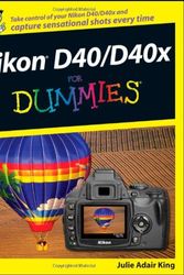 Cover Art for 9780470239469, Nikon D40/D40x For Dummies by Julie Adair King