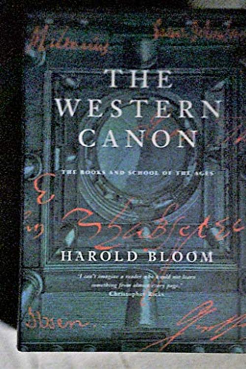 Cover Art for 9780333699157, The Western Canon by Harold Bloom