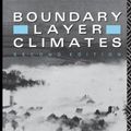 Cover Art for 9780415043199, Boundary Layer Climates by T. R. Oke