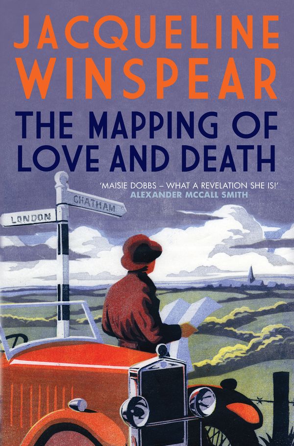 Cover Art for 9780749040833, The Mapping of Love and Death by Jacqueline Winspear