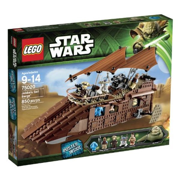 Cover Art for 0673419191432, Jabba's Sail Barge Set 75020 by LEGO