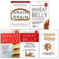 Cover Art for 9789123863426, Grain Brain, Wheat Belly Cookbook, Wheat Belly, Total Health [Hardcover], No Grain Smarter Brain Body Diet Cookbook 5 Books Collection Set by David Perlmutter, Dr. William Davis, Iota