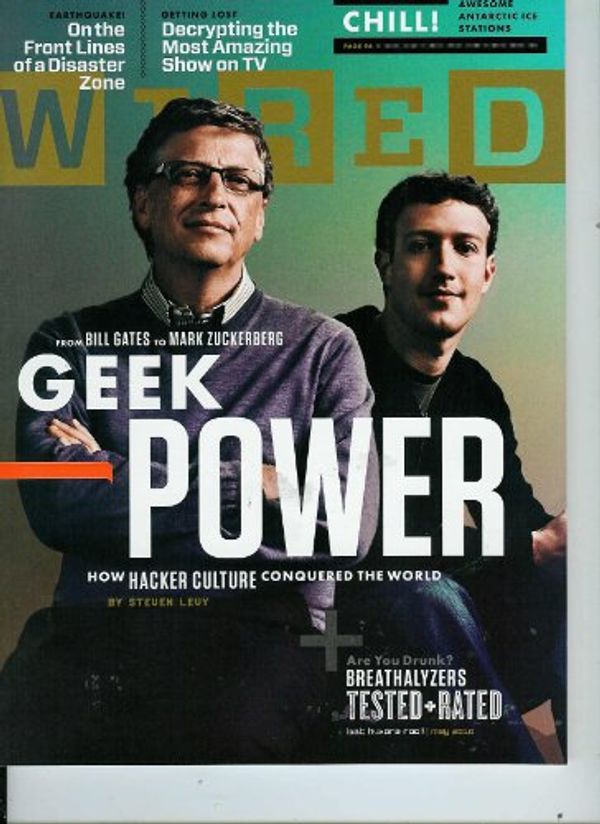 Cover Art for B003I1EQYY, Wired May 2010 Geek Power/ Awesome Antarctic Ice Stations by Steven Levy (Cover Story), Andrew Blum, Daniel Roth