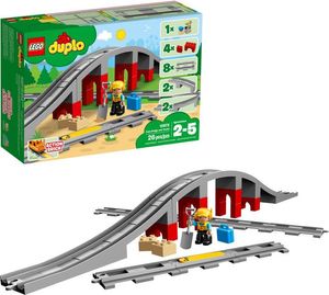 Cover Art for 0673419284004, Train Bridge and Tracks Set 10872 by LEGO