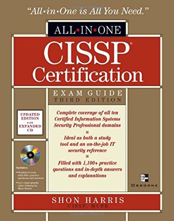 Cover Art for 9780072257120, CISSP: Exam Guide by Shon Harris