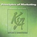 Cover Art for 9780139793295, Principles of Marketing by Philip T. Kotler, Gary Armstrong