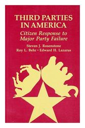 Cover Art for 9780691022253, Third Parties in America: Citizen Response to Major Party Failure by Steven J. Rosenstone