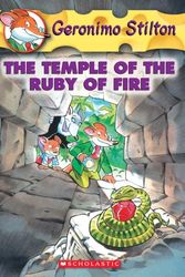 Cover Art for 9780439661638, The Temple of the Ruby of Fire by Geronimo Stilton