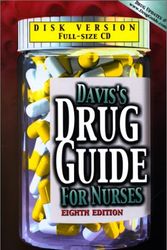 Cover Art for 9780803609389, Davis's Drug Guide for Nurses (Book with CD-ROM for Windows and Macintosh, 2.0) by Deglin, Judith Hopfer, Vallerand, April Hazard