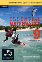 Cover Art for 9781107606807, Essential Mathematics for the Australian Curriculum Year 9 Teacher Edition by Michael Cujes
