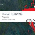 Cover Art for 9780857428707, Abysses by Pascal Quignard