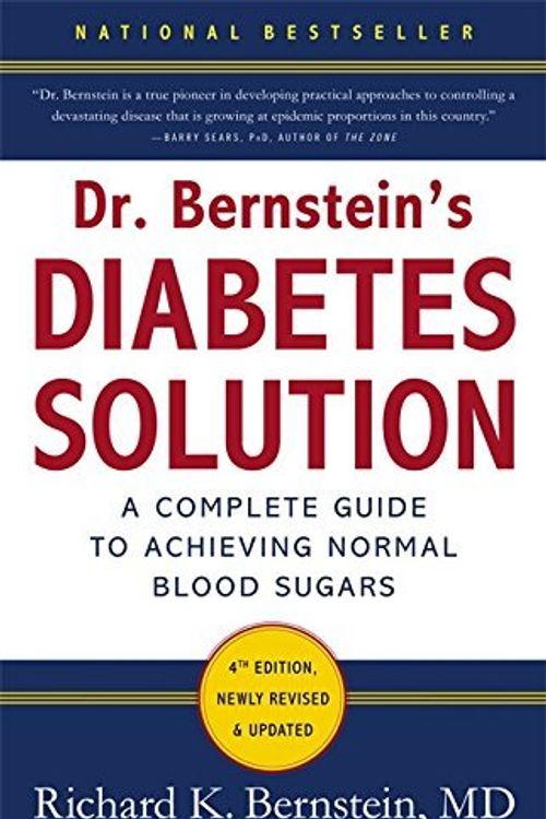 Cover Art for 9780316093446, Dr Bernstein's Diabetes Solution by Richard K. Bernstein