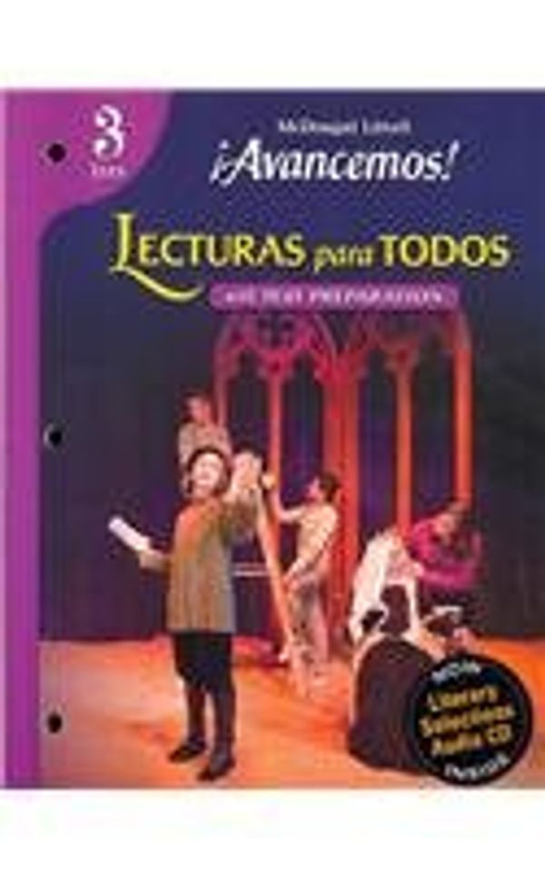 Cover Art for 9780618782116, Avancemos! : Lecturas Para Todos by MCDOUGAL LITTEL