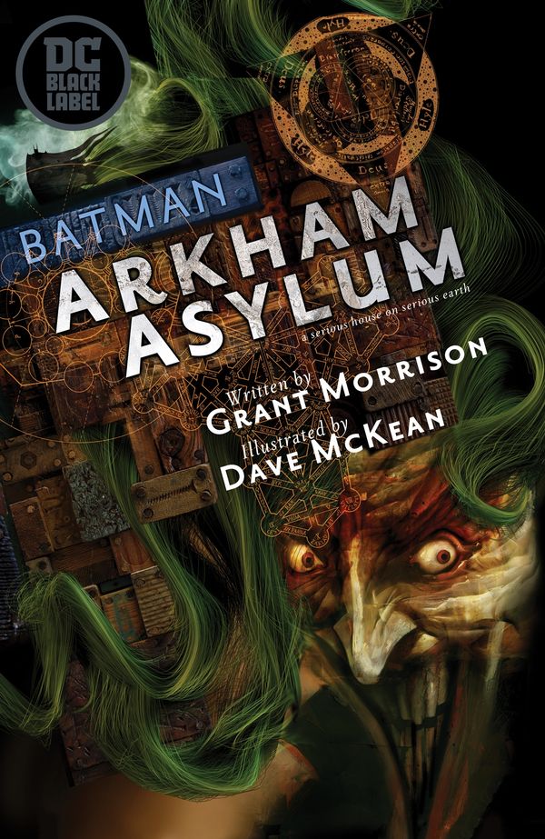 Cover Art for 9781401293987, Batman: Arkham Asylum (DC Black Label Edition) by Grant Morrison