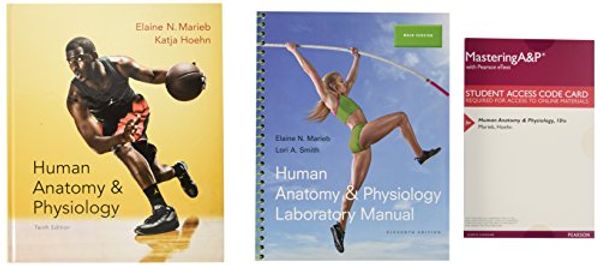 Cover Art for 9780134204093, Human Anatomy & Physiology; Human Anatomy & Physiology Laboratory Manual, Main Version; Masteringa &p with Pearson Etext -- Valuepack Access Card -- For Human Anatomy & Physiology by Elaine N. Marieb, Katja N. Hoehn