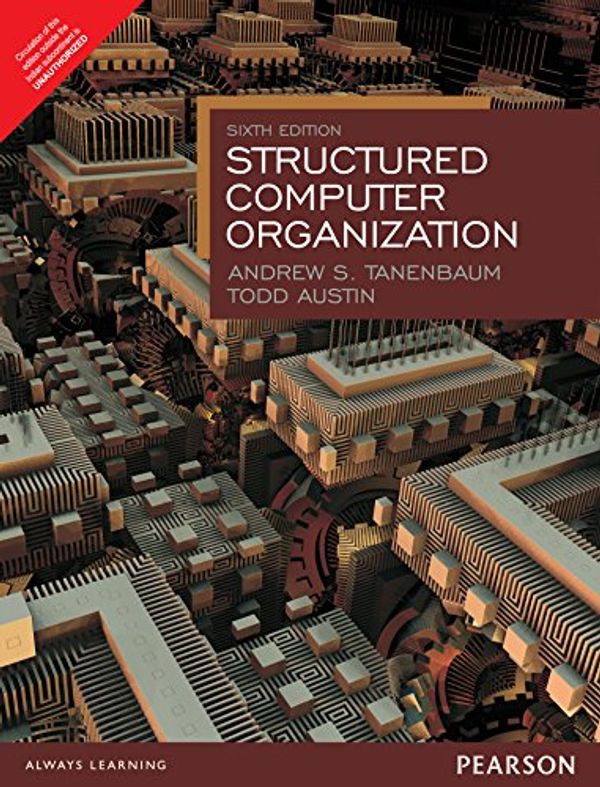 Cover Art for 9789332571242, Structured Computer Organization by Andrew S. Tanenbaum