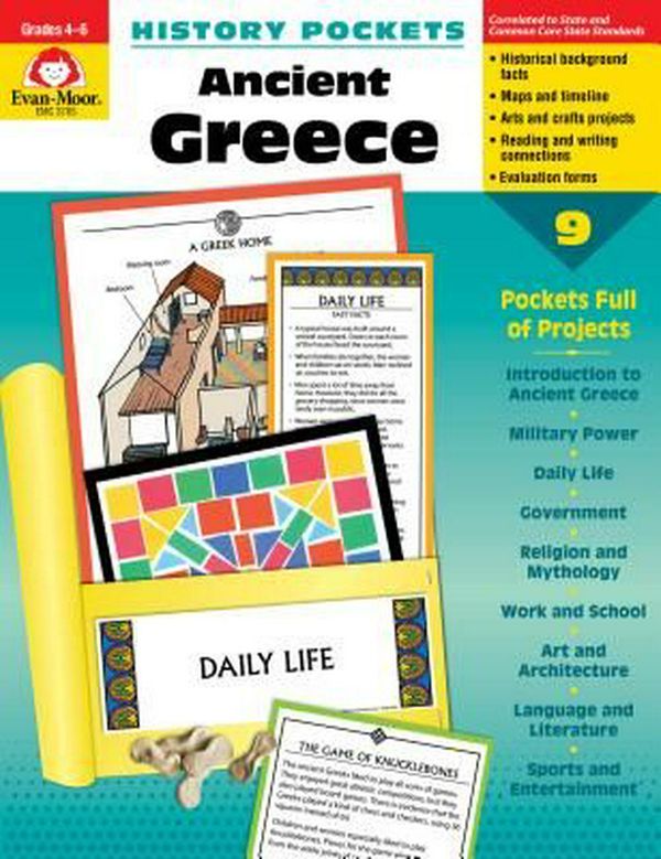 Cover Art for 9781557999030, History Pockets, Ancient Greece by Evan-Moor Educational Publishers