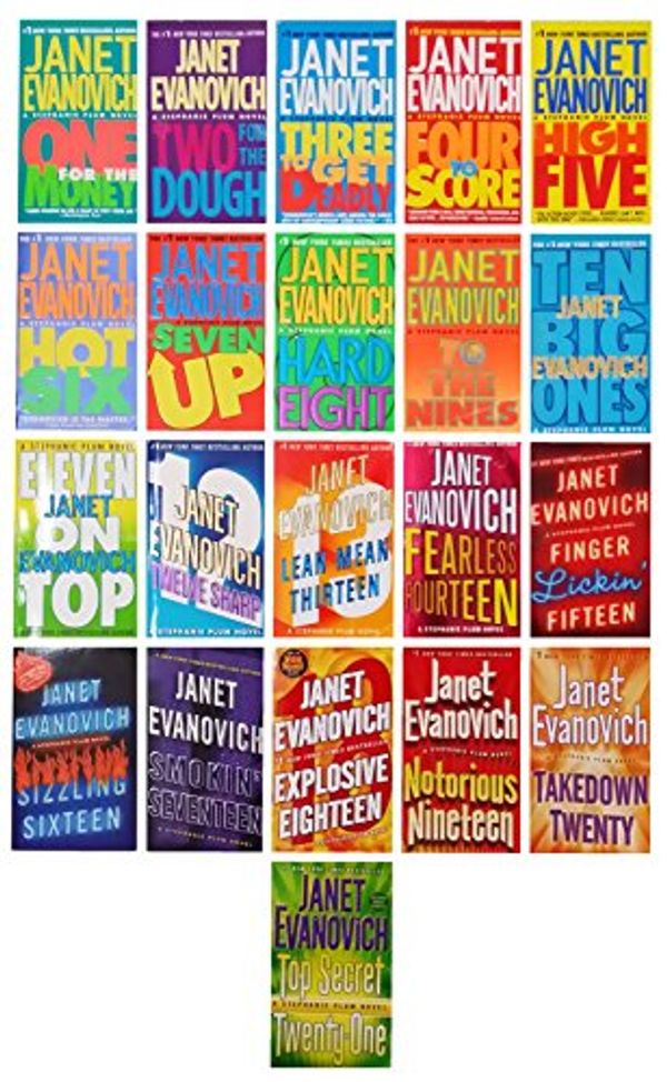Cover Art for B01M21QNAY, Janet Evanovich (Set of 21) Stephanie Plum: #1 One for the Money ~to~ #21 Top Secret Twenty-One by Evanovich