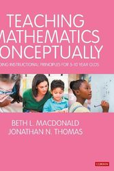 Cover Art for 9781529791839, Teaching Mathematics Conceptually by Beth L. MacDonald