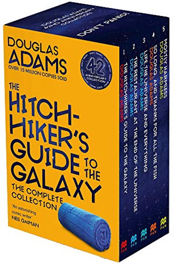 Cover Art for 9789123537945, Hitchhiker's Guide to the Galaxy Series Douglas Adams Collection 5 Books Bundle (Mostly Harmless, So Long, and Thanks for All the Fish, Life, the Universe and Everything, The Restaurant at the End of the Universe, The Hitchhiker's Guide to the Galaxy) by Douglas Adams