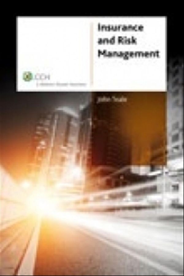 Cover Art for 9781922042880, Insurance and Risk Management by John Teale
