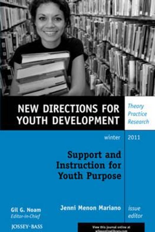 Cover Art for 9781118253106, Support and Instruction for Youth Purpose by YD, Jenni Menon Mariano