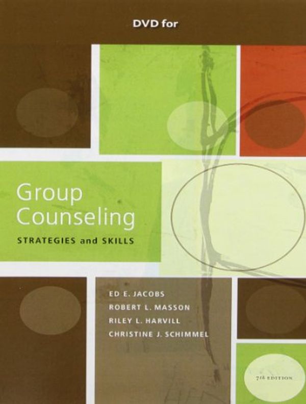 Cover Art for 9780840034038, Group Counseling by Ed E. Jacobs; Robert L. L. Masson; Riley L. Harvill; Christine J. Schimmel