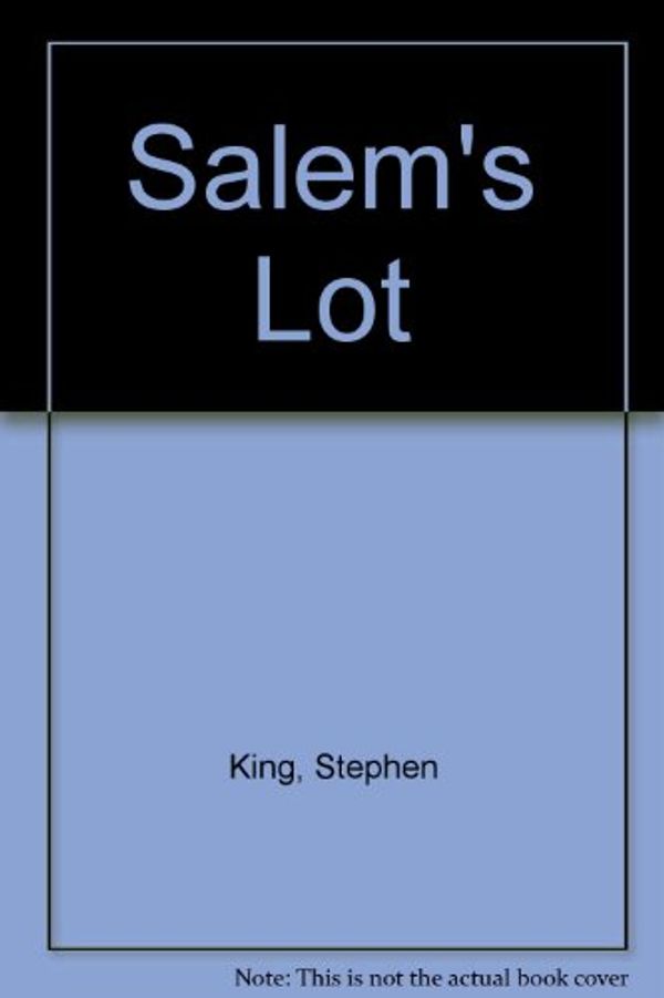 Cover Art for 9780451090003, Salem's Lot by Stephen King