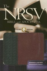 Cover Art for 9780195288308, The New Revised Standard Version Bible with Apocrypha: Basketweave Black/Burgundy by Nrsv Bible Translation Committee