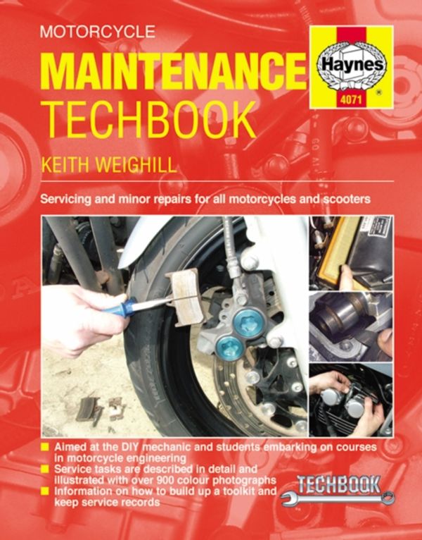 Cover Art for 9781785210471, Motorcycle Maintenance Techbook (Haynes Techbook) by Haynes Publishing