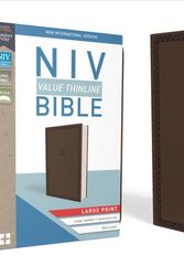 Cover Art for 9780310448532, NIV, Value Thinline Bible, Large Print, Imitation Leather, Brown by Zondervan