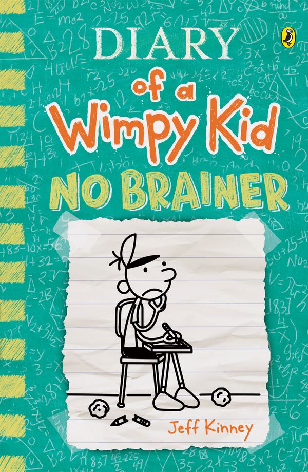 Cover Art for 9780143778448, No Brainer: Diary of a Wimpy Kid (18) by Jeff Kinney